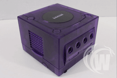 Nintendo Gamecube Console - Transparent Purple